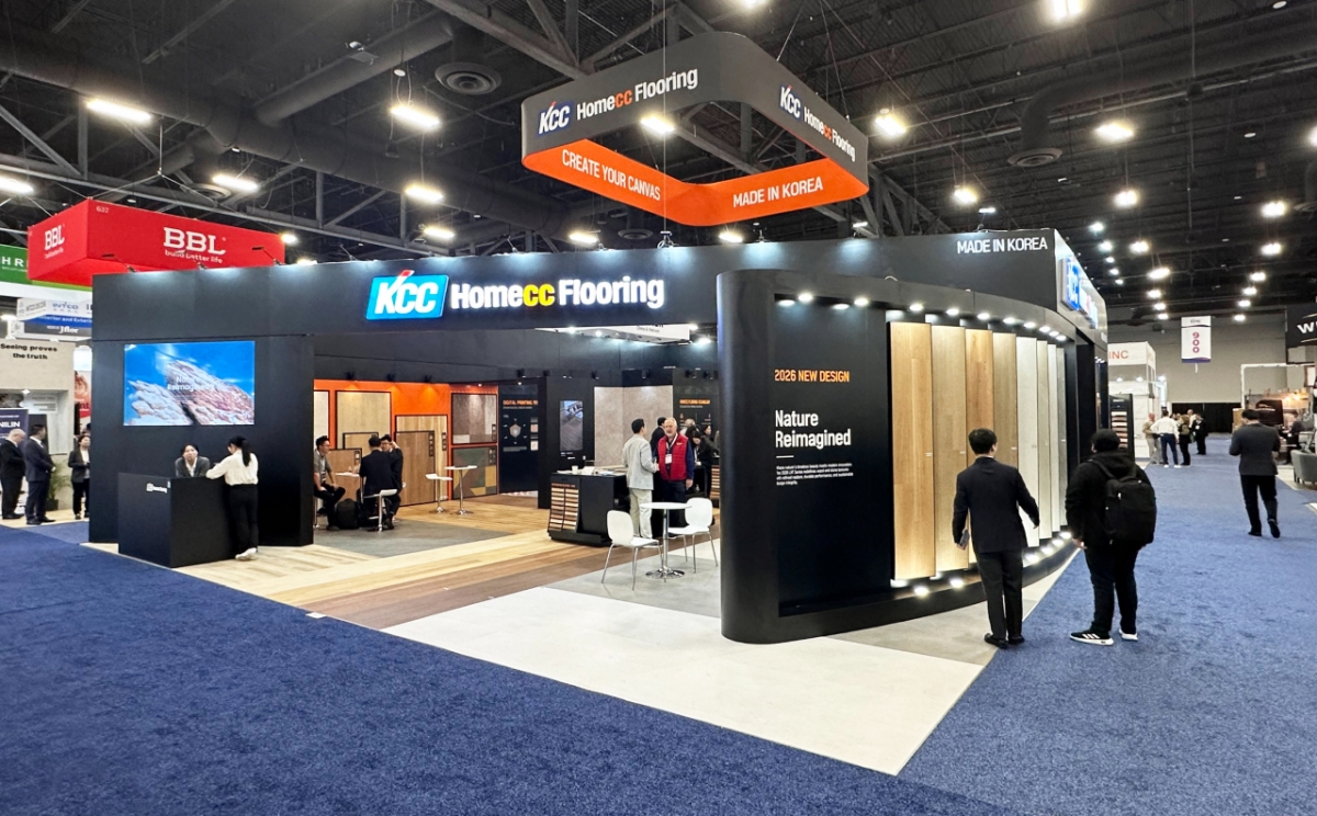 KCC글라스 홈씨씨, 북미 최대 바닥재 전시회'TISE 2026' 참가 - 뉴스 썸네일 이미지