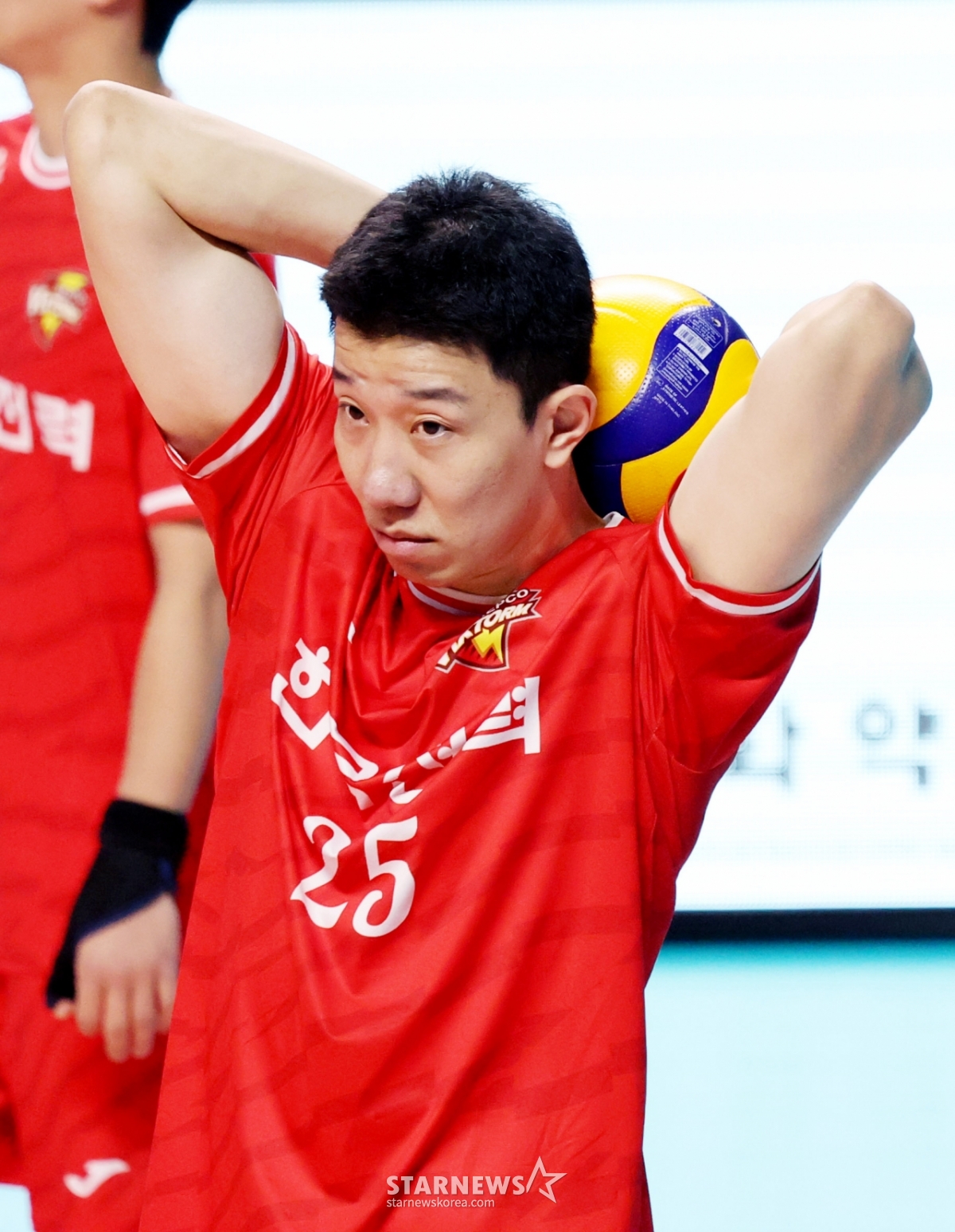 [포토] 신영석 '올스타 1위의 유유자적'