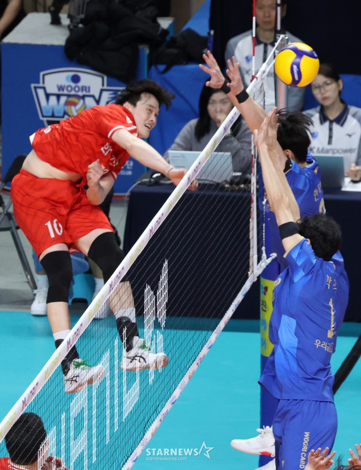 [포토] 김정호 '강렬한 점프 스파이크'