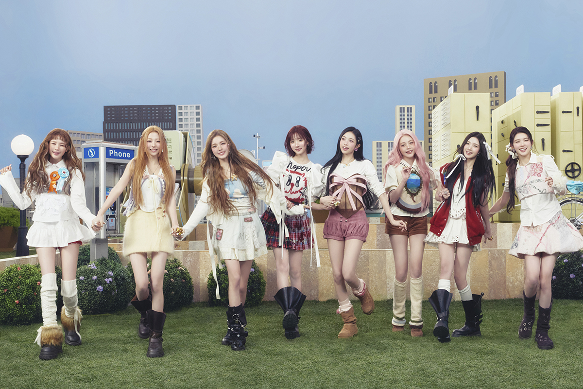 SM표 다인원 칼각 안무..하츠투하츠, '루드!' 퍼포먼스 콘텐츠 오픈