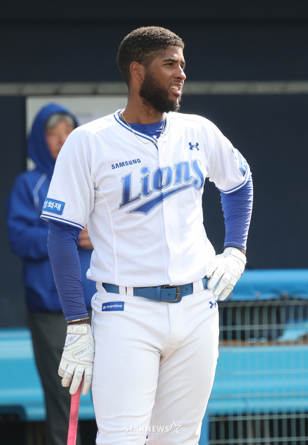 [포토] 디아즈 '든든한 최형우'