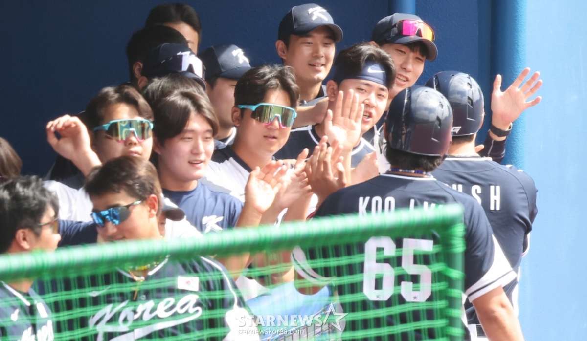 [포토] 노시환 '307억을 맞이하라'