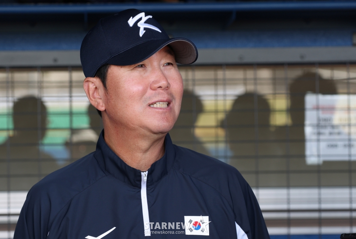 [포토] 류지현 감독 '전체적으로 컨디션 상승'