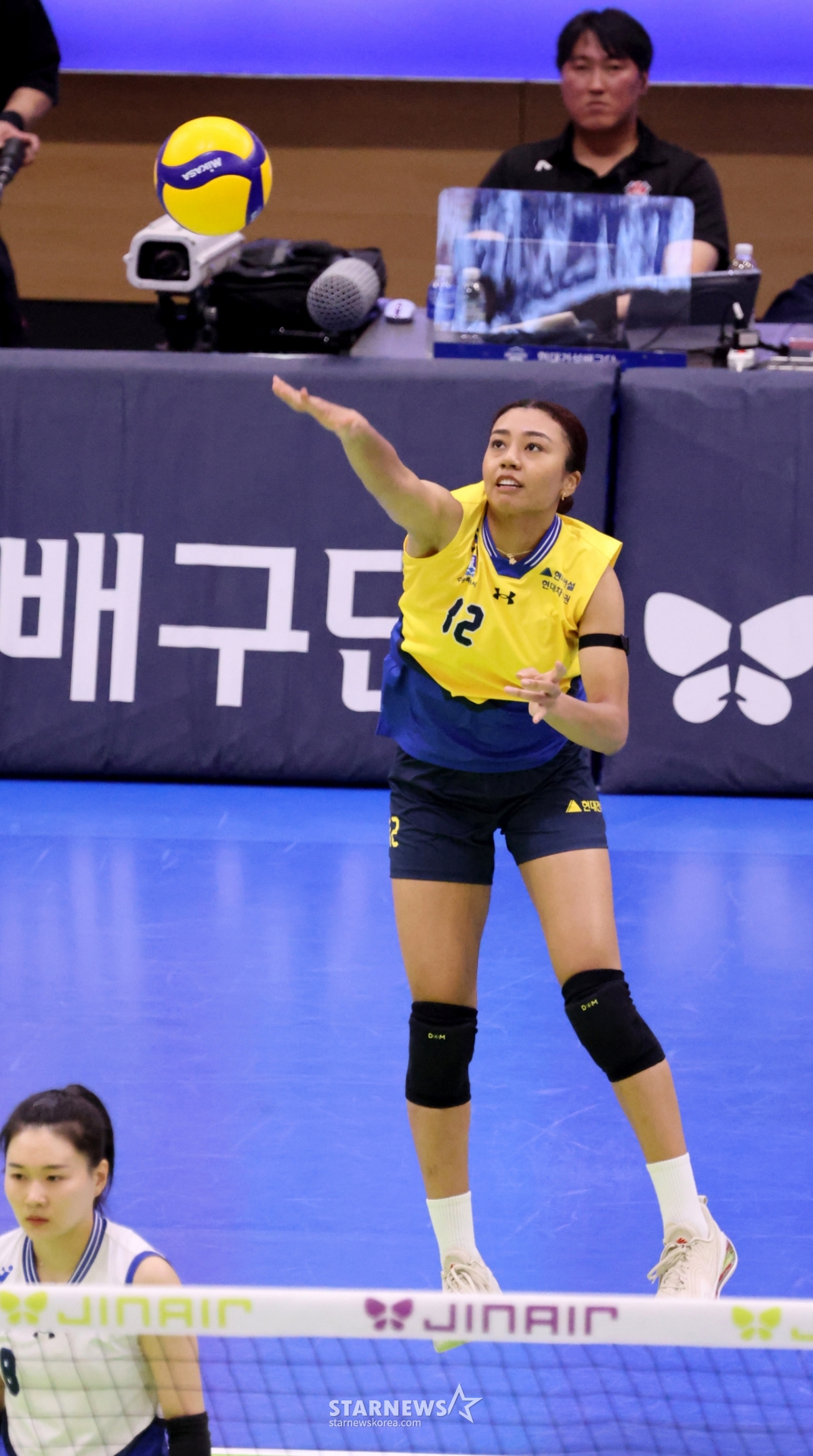 [포토]'1세트 서브에이스가 3개' 자스티스