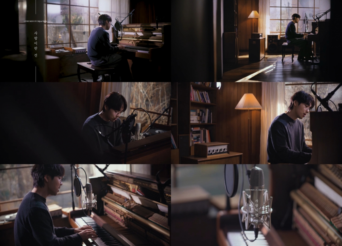 이석훈 표 감성 보컬..'사랑이란 건' 음원 일부 최초 공개