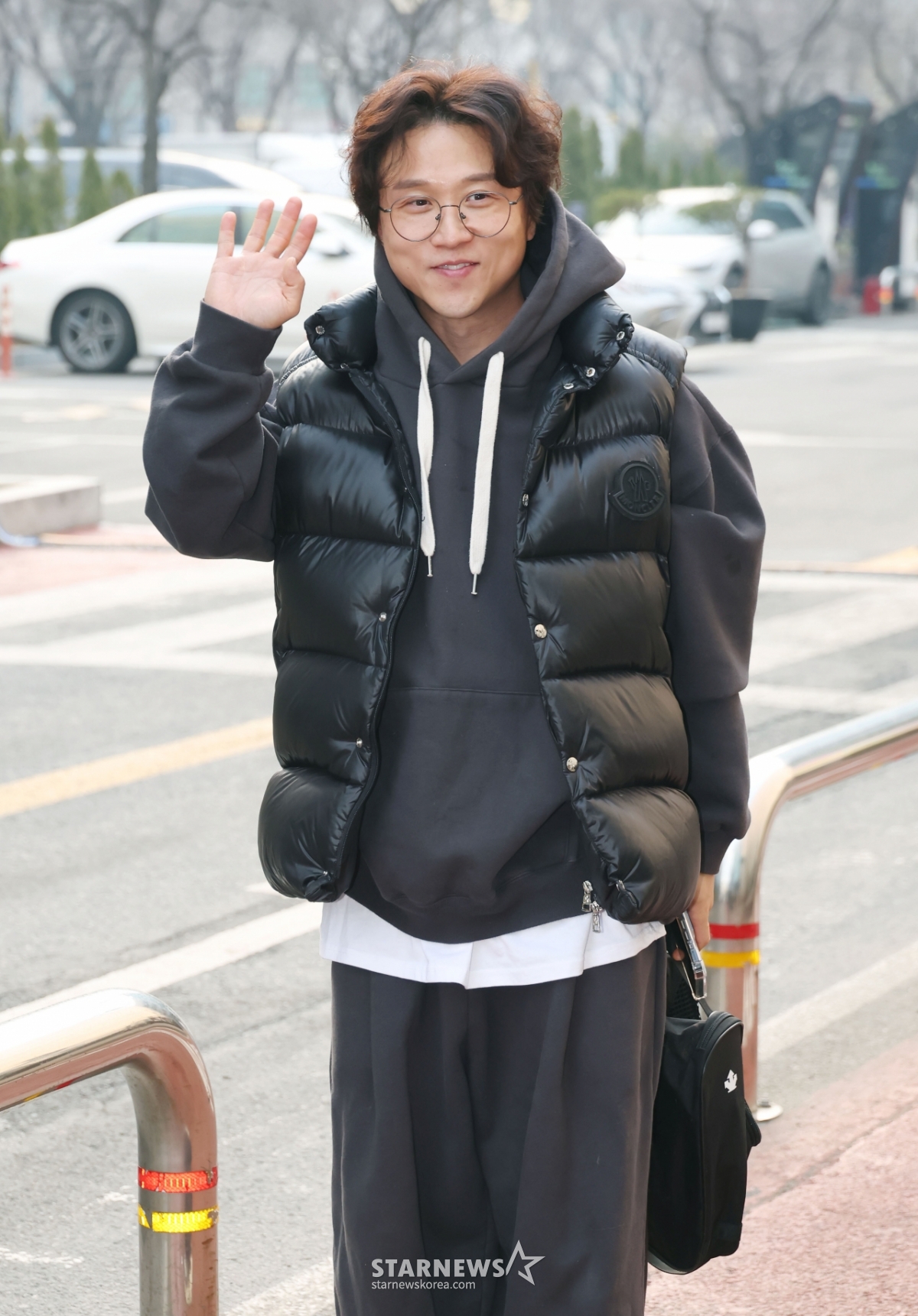 박성광 '기분 좋은 출근길'[★포토]