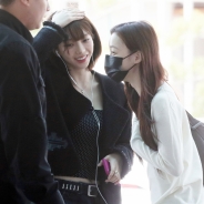 에스파 '앞머리 사수 카리나, 즐거운 윈터'