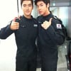 최시원·유노윤호, 의리의 다정샷 '훈훈하네'