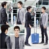 최시원·유노윤호, 제복벗고 댄디 공항패션 '눈길'