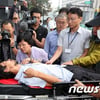 '단식 40일' 47kg 유민아빠 김영오씨, 병원 긴급 후송