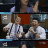 '단짠오피스' 이청아, 부장 비위 맞추려 '아재개그' 남발 [별별TV]