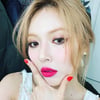 현아, 진한 핑크 메이크업..화려+청순 미모 눈길