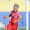 '59골' 지소연, 차범근 넘었다... 여자축구, 몽골에 12-0 대승