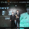 시상식 웃고 울렸다... K리그 최고의 별들다웠던 소감들 [★현장]