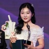 'KLPGA 3관왕 독식' 이예원 "시즌 목표 이뤄 더 뿌듯하다"... 인기상 박현경-다승왕 임진희-신인상 김민별 [KLPGA 시상식]