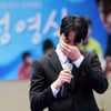 '中 탁구 끝판왕'도 쩔쩔 맸던 韓 미남 스타, 끝내 눈물 참지 못했다 "현역에서 떠나지만..."
