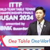 'One Table, One World' 부산세계탁구선수권 공식 개막, 유승민-현정화 탁구 레전드 총출동