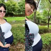 '박수홍♥' 김다예 출산 D-50 포착! 25kg 증가 이정도 '엄청나네'