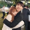 현아 손절했다던 조권..용준형♥현아, 결혼식 포착 '진한 포옹' [스타이슈]