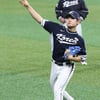 [포토] 김택연 피칭에 감독님 아빠미소