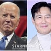 '82세' 조 바이든 전 대통령, 이정재와 한솥밥..연예기획사 계약 [★할리우드]