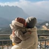 에릭♥나혜미, 둘째 출산 앞두고 다정한 근황.."쪼꼬미가 뽀뽀하네"