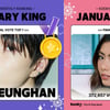 승한·BINI 미카, 쿠키 'January King & Queen' 1위