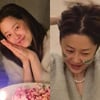 '큰 수술 完' 고현정, 기쁜 53번째 생일..생크림 바른 자 누구인가?