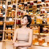 '숏커트 확 자른' 송혜교, 스킨톤 드레스 입으니..'극세사 팔뚝' 돋보여