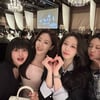 '황재균과 이혼' 티아라 지연, 3년 전 결혼한 호텔서 효민 웨딩 인증샷