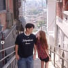 최준희, ♥연인과 해방촌 데이트 포착..앙상한 다리