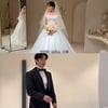 '10월 결혼' 김가은♥윤선우, 드레스·예복 입고 어색..10년 열애 끝 결혼식 준비 근황