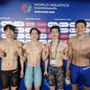 '中을 이기다니!' 韓수영 새 역사 썼다→'황선우 활약' 남자 혼계영 400m, 세계선수권 첫 '결선행'