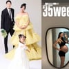 '송재희♥' 지소연, 터질듯한 만삭 셀카 보니..아찔한 D라인