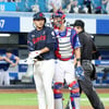 [포토]'날봐서 참아주오' 강민호