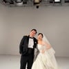 "왜 재혼 사진 같냐" 라미란, 웨딩드레스 입었다..윤경호와 빵 터진 케미