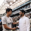 손흥민 은퇴해도 이런 대우 받을까... '레전드' 벨라 감동시킨 LAFC→SON도 뜨거운 포옹