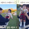 '김다예♥' 박수홍, 축제서 춤추는 11개월 딸 자랑..아빠가 더 신남