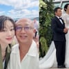 최여진, 7살 연상 남편과 김병만 결혼식 참석 "오빠의 행복 응원"
