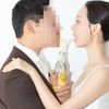 이유영, ♥남편과 달달한 포옹..핑크빛 웨딩 화보 공개 [스타이슈]