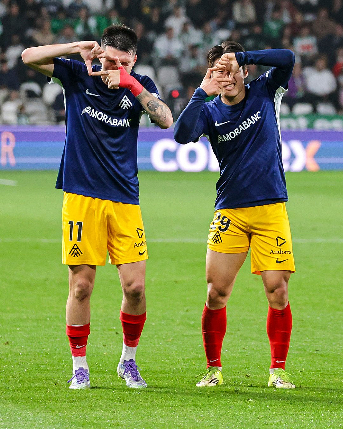 스타뉴스 보도 이미지(FC안도라 김민수 득점 및 세리머니 관련)