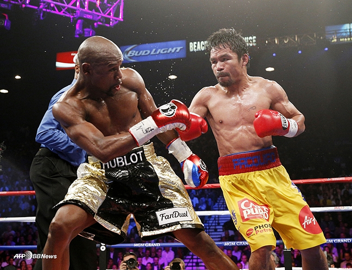 メイウェザーvsパッキャオ'再対決→「お金がなくて復帰するね