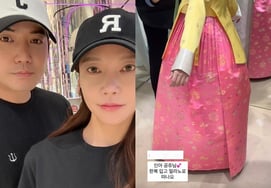 チャ·イェリョン♥ジュ·サンウク、幼い娘の韓服まで仕立てた..「冬季オリンピック観戦のためイタリアへ」