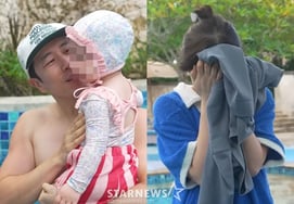 张秀媛妻子池尚恩，女儿退出游泳场后流下了"眼泪"因育儿争议"因为编辑" [Star Issue]