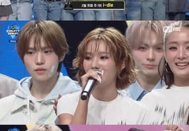 (G)I-DLE新年第一次回归就获得音乐放送1位"多亏了Never"