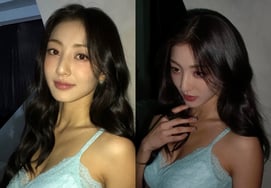 Lộ quá lộ liễu luôn.Jihyo (TWICE) tung ảnh hậu trường quảng cáo đồ lót