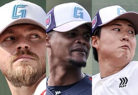 "ボールが速いから獲得したわけではない" 158㎞-157㎞-155㎞のイ・ガンチョルも感心した外国人3人組、ロッテは何を期待していたのか