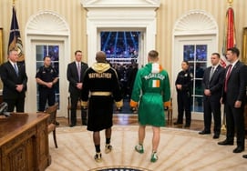 "McGregor vs Mayweather" Revenge of the Cretaceous? It's finally time for the official announcement... "The whole world will be watching." I'm sure the chairman will be watching