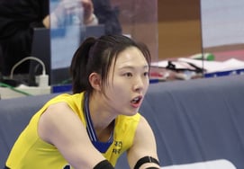 [フォト] ヤン・ヒョジン『ブロクイーンの安定した姿勢』