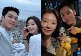 李珠彬，♥安宝贤甜蜜双人镜头标本..."温暖的春天即将到来。"" [Star Issue]